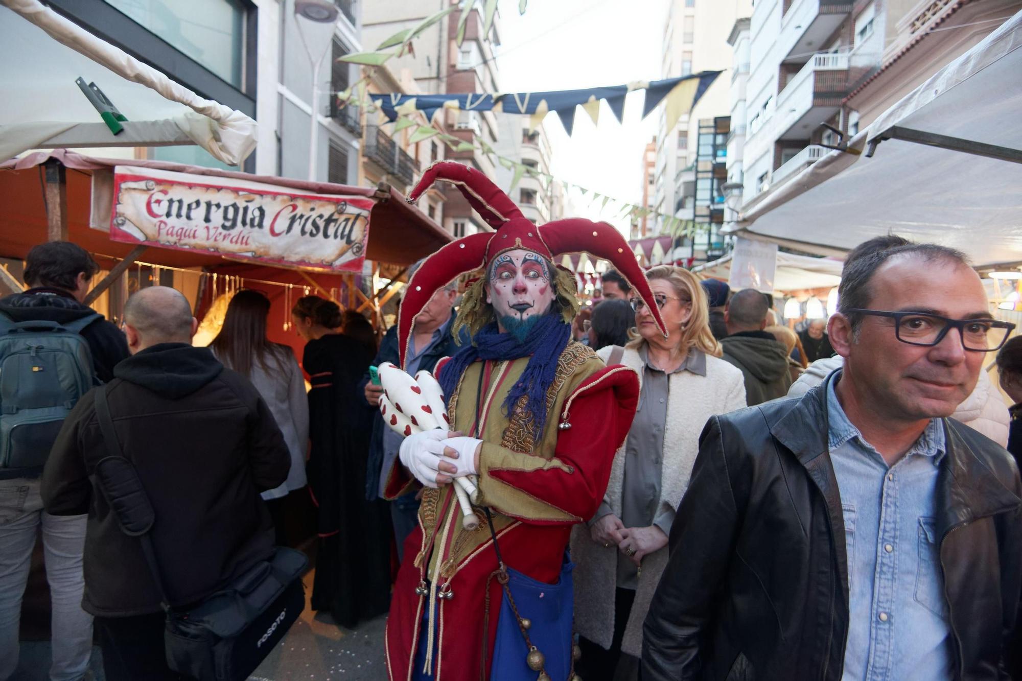 Todas las imágenes de la apertura del mercado medieval de Vila-real