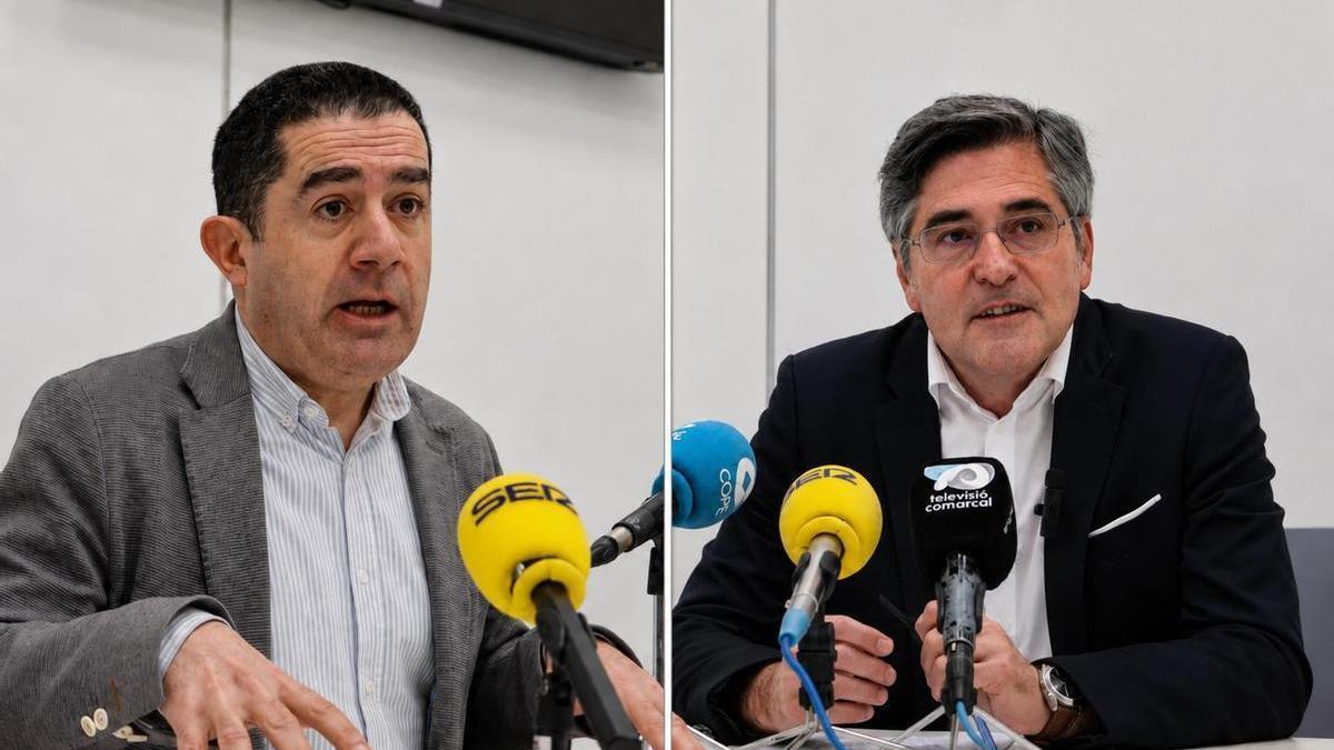El alcalde y el portavoz del PP