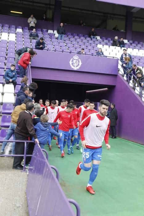 Valladolid - Sporting, en imágenes