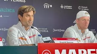 David Ferrer espera "una dura batalla" en la Copa Davis de València