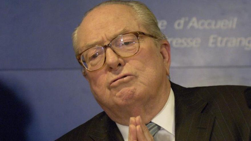 El ultraderechista Jean-Marie Le Pen