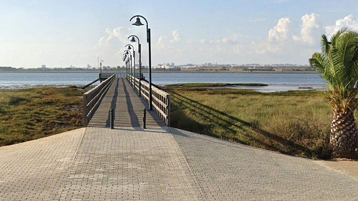Muelle de la Calzadilla, en Palos de la Frontera (Huelva).