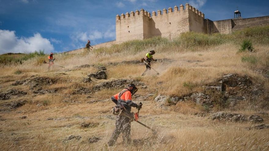 El Ayuntamiento de Badajoz aumenta el presupuesto para desbroce de solares
