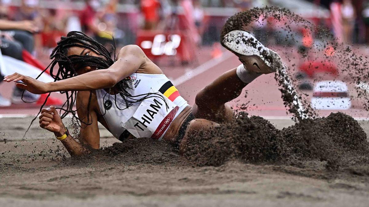 Nafissatou Thiam sigue luchando por revalidar el título olímpico