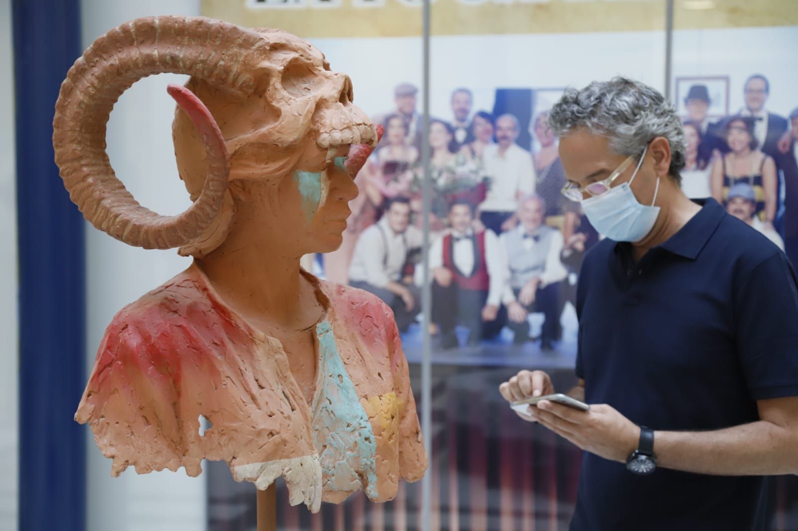 José Manuel Belmonte muestra su obra en ‘Menos es más’ en el Colegio de Abogados