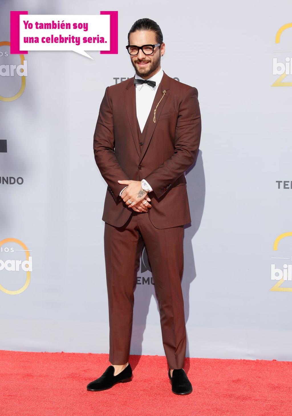 Maluma es una celebrity seria