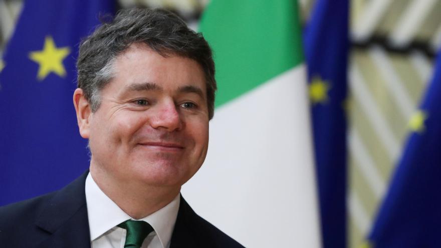 Paschal Donohoe, presidente del Eurogrupo.