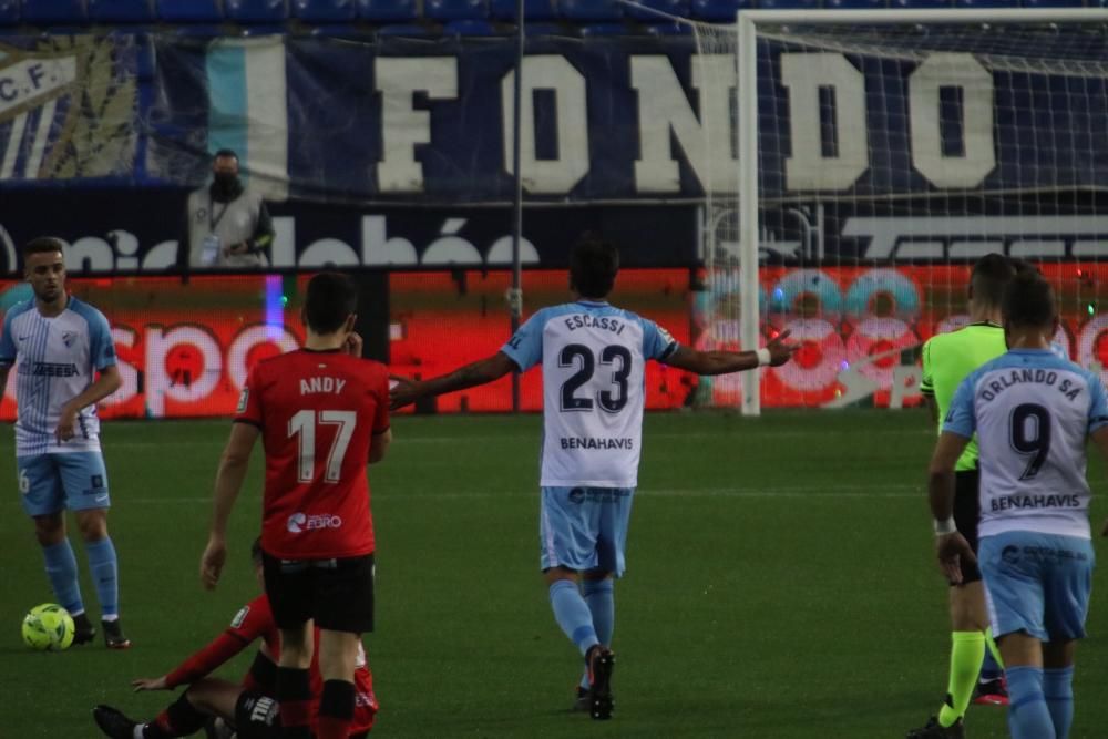 Partido de la Liga SmartBank: Málaga CF - Logroñés.