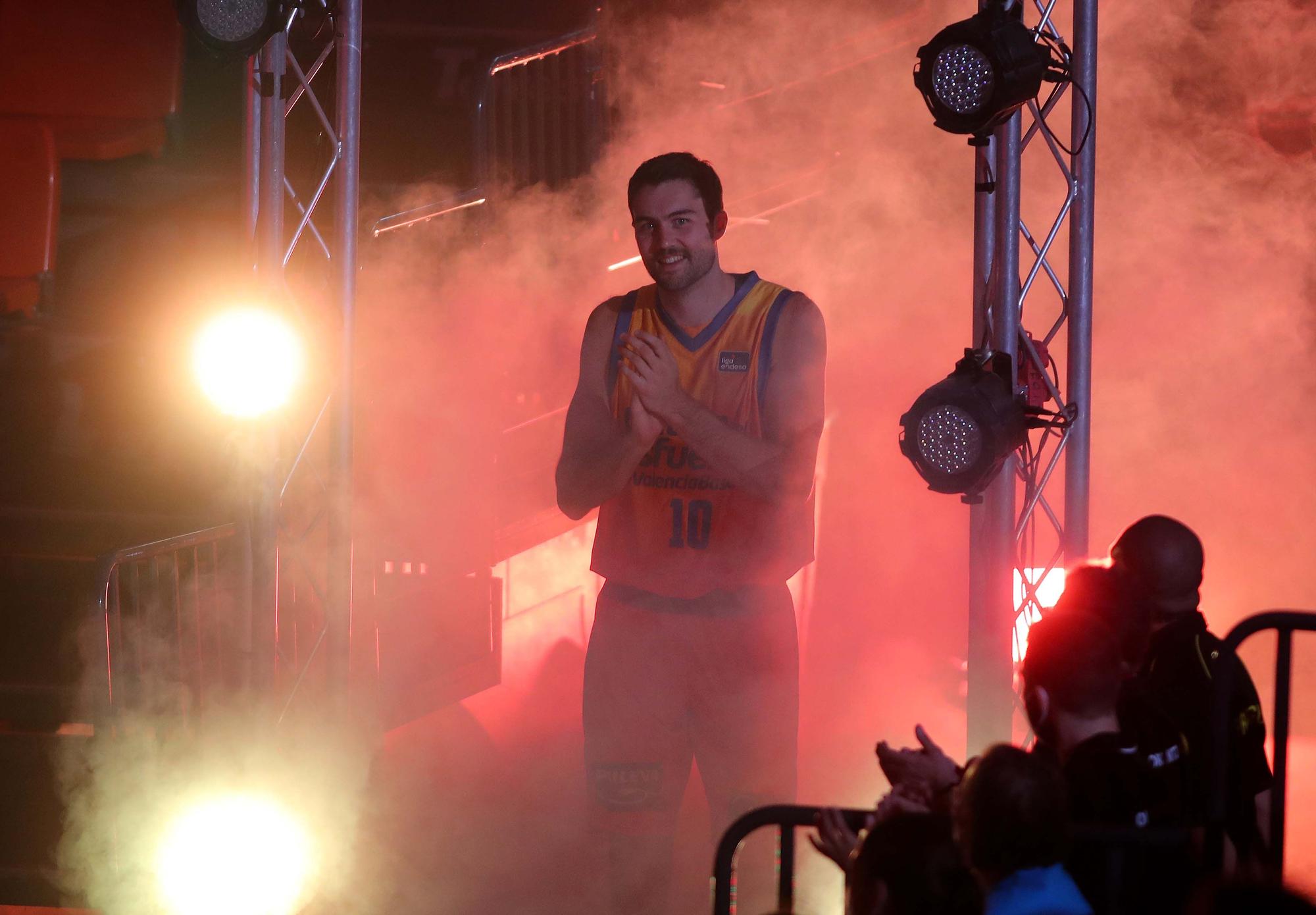 La espectacular presentación del Valencia Basket