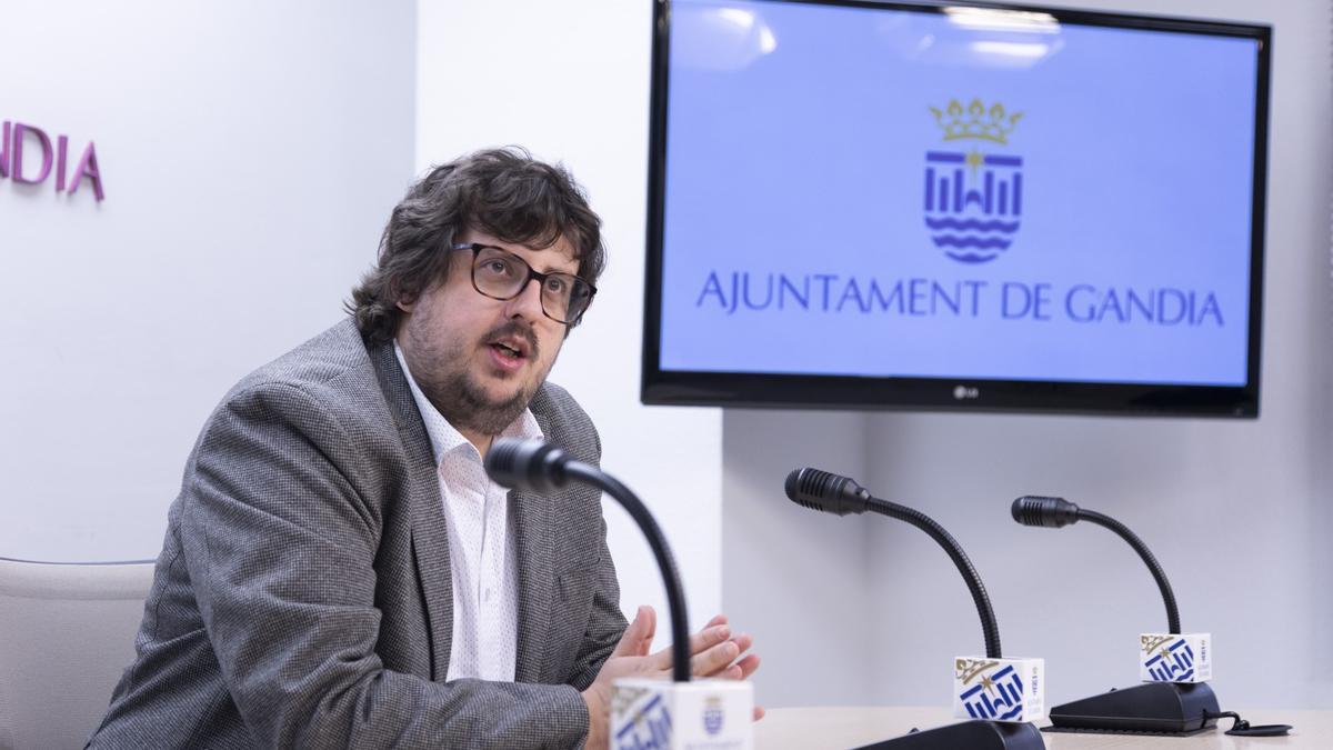 El concejal Adrià Vila.