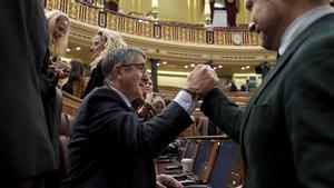 El debate de la ley de la amnistía en el Congreso, en imágenes