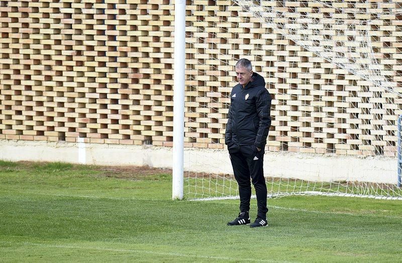 Entrenamiento del Real Zaragoza-2 de Noviembre