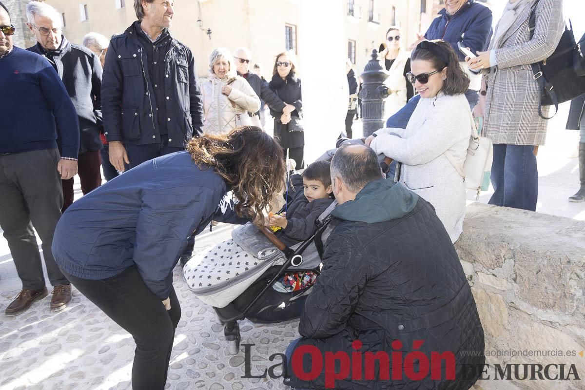 Así ha sido la visita de Isabel Díaz Ayuso a Caravaca de la Cruz