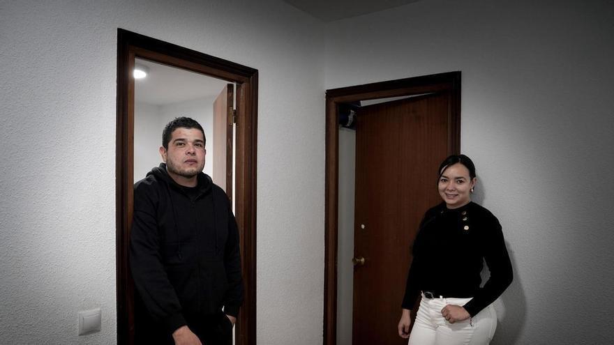 Evelyn y Johan, de vivir en una habitación a tener su propio piso en Madrid: "Hemos ganado privacidad"