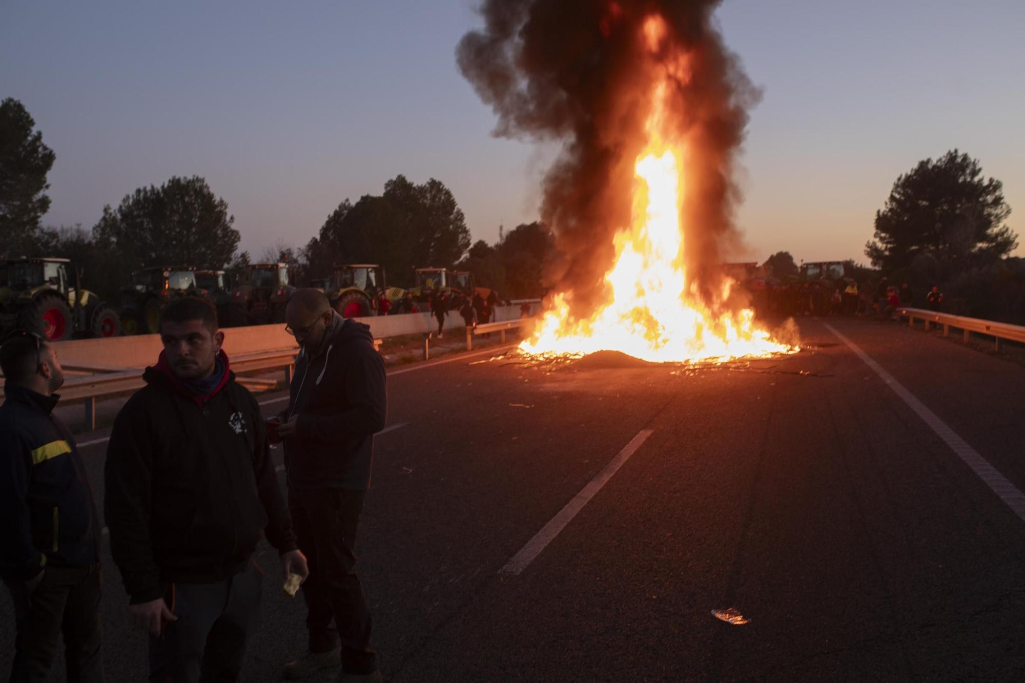 Noves protestes dels pagesos gironins