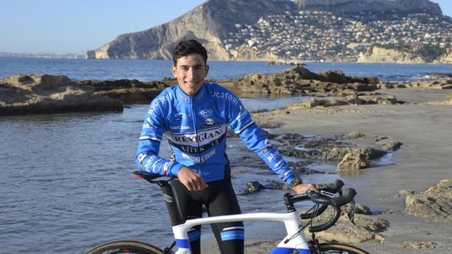 Manuel Peñalver, ha estado dos semanas entrenando con su equipo en Calpe