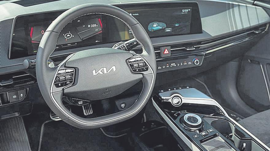 Interior del KIA EV6