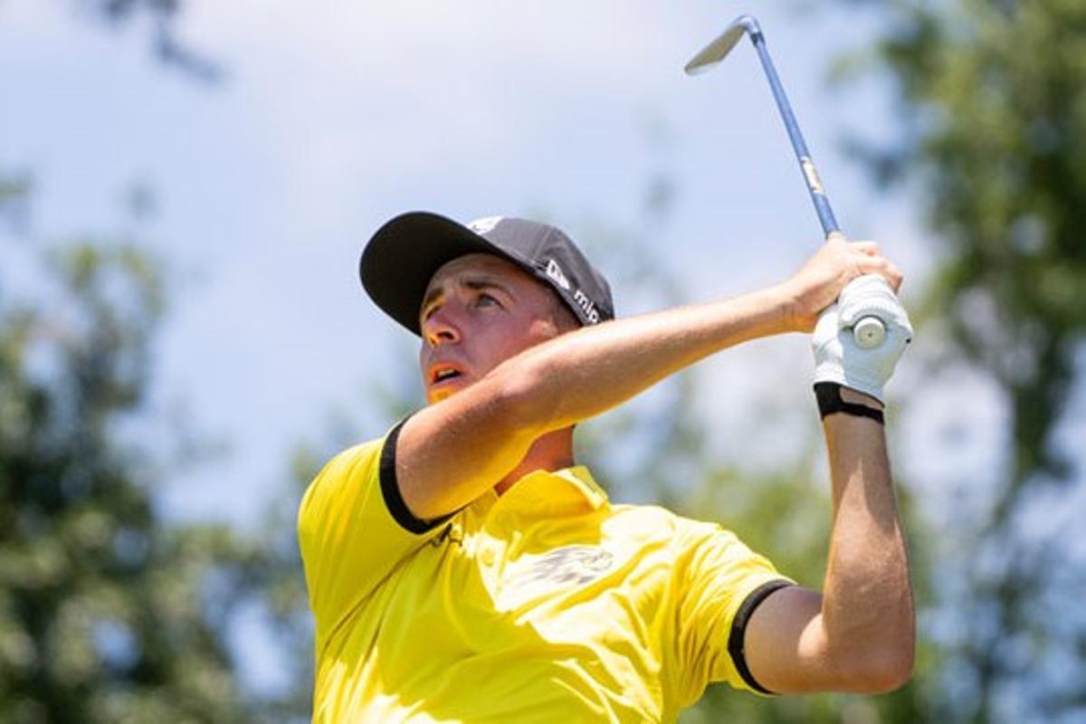 El barcelonés David Puig es la gran esperanza del golf catalán para que pueda formar parte del equipo europeo en la Ryder en Camiral