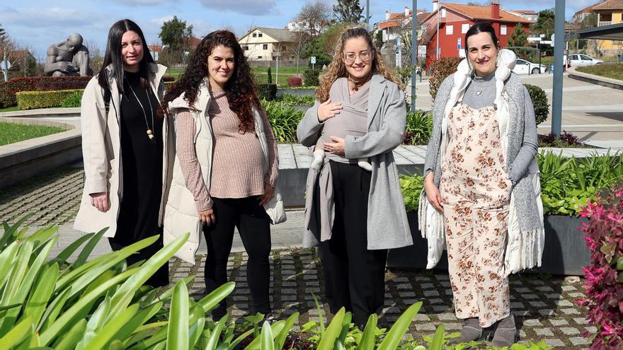 Desde la izquierda: Alba, Inés, Vicky y Andrea.