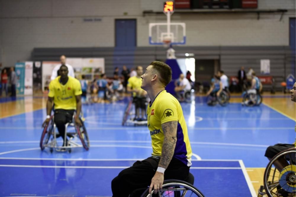 Baloncesto sobre ruedas en el Príncipe de Asturias