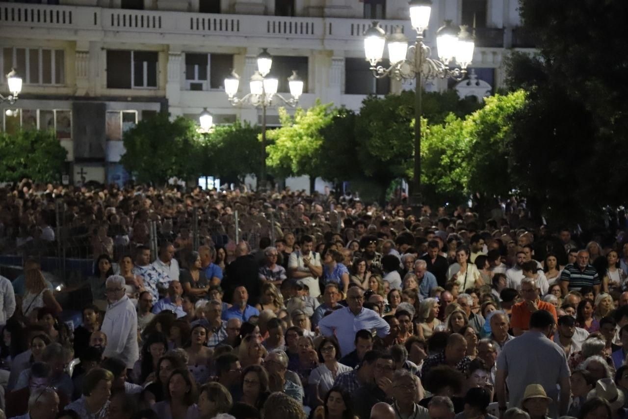 El concierto de José Mercé en la Noche Blanca del Flamenco, en imágenes