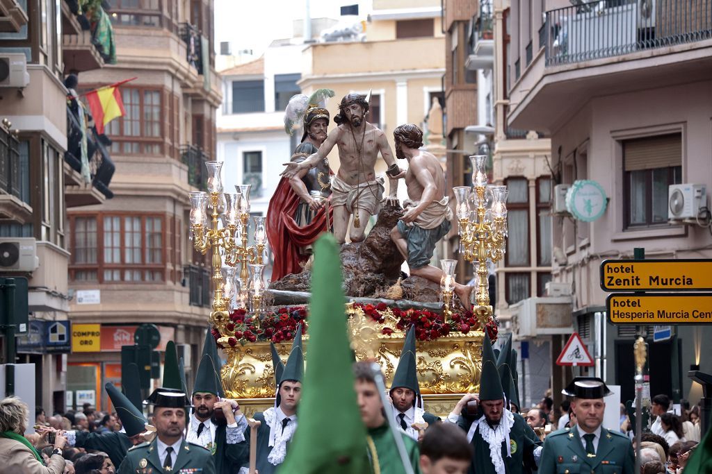 Así fue la procesión de la Esperanza este Domingo de Ramos en Murcia