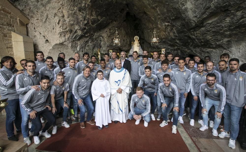 La visita del Oviedo a Covadonga