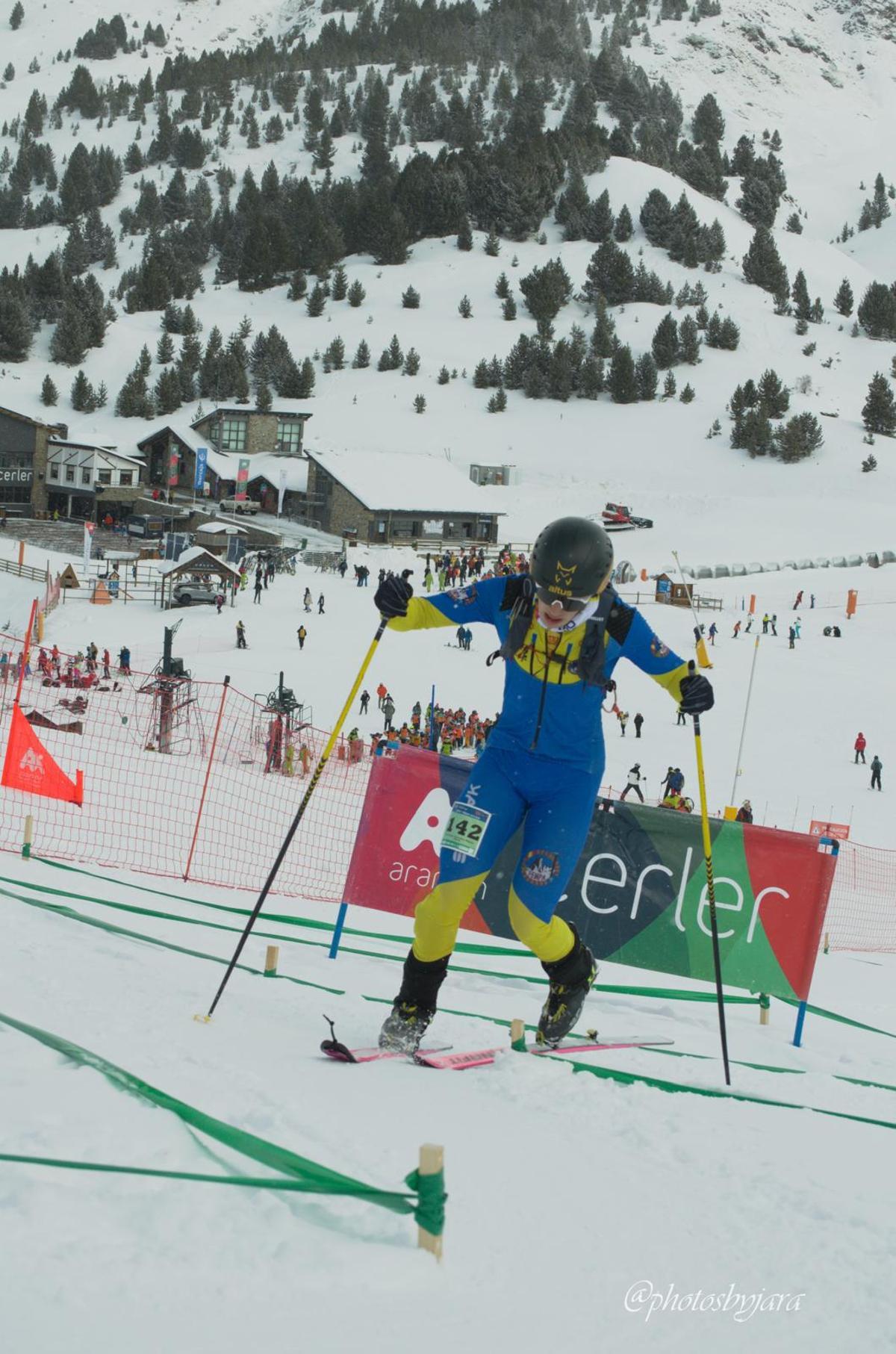 Miguel Dos Santos, en acción.