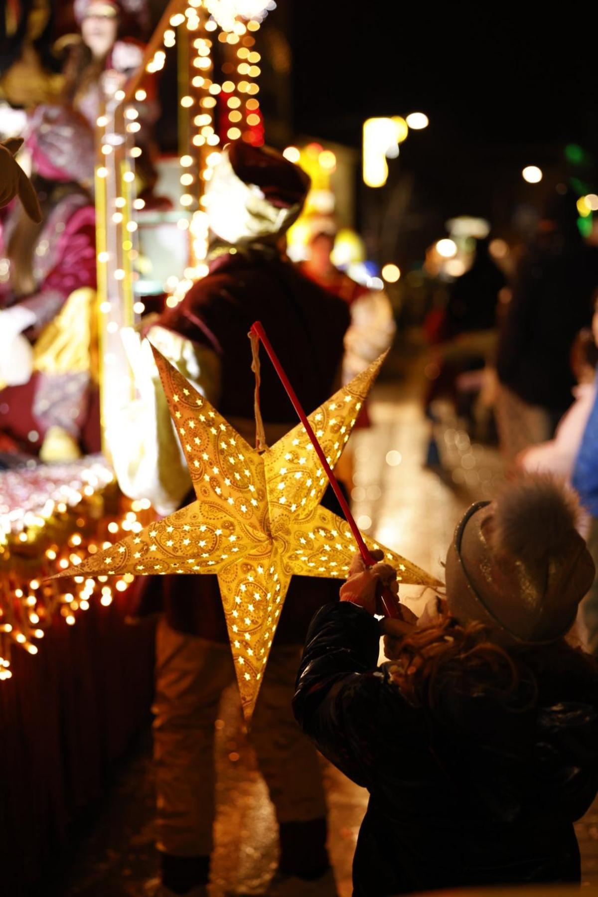 Imatges de la cavalcada de reis de Salt