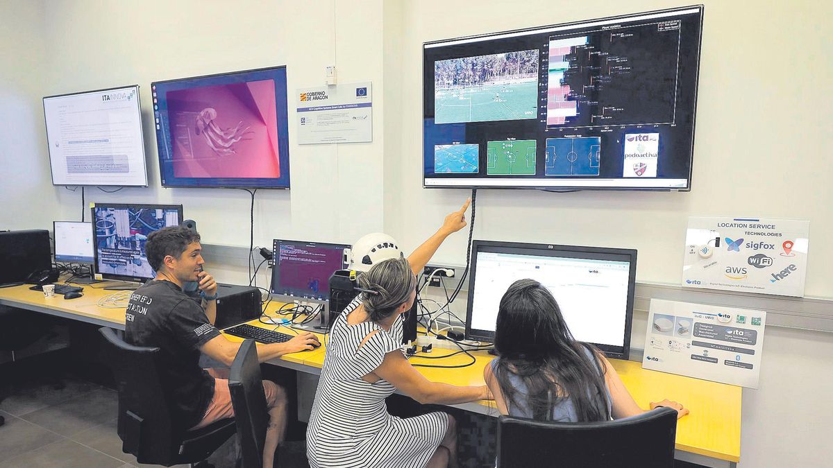 Laboratorio de pruebas en IA del Instituto Tecnológico de Aragón.