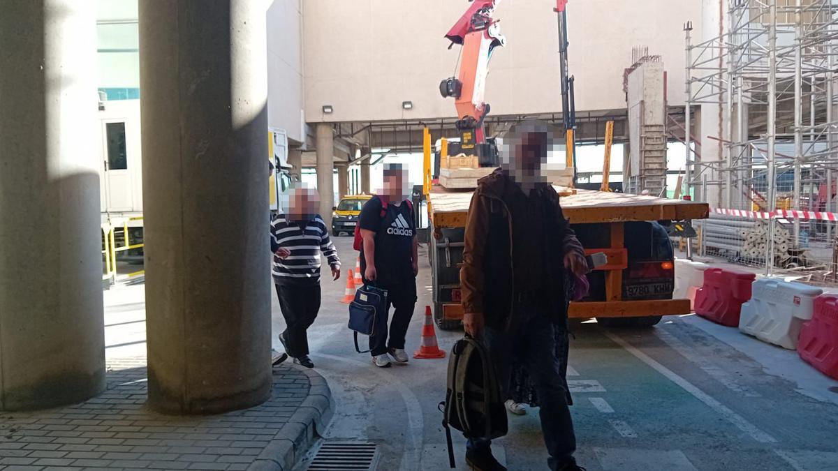 Problemas que están generando las obras de la terminal A del aeropuerto de Palma para trabajadores y pasajeros
