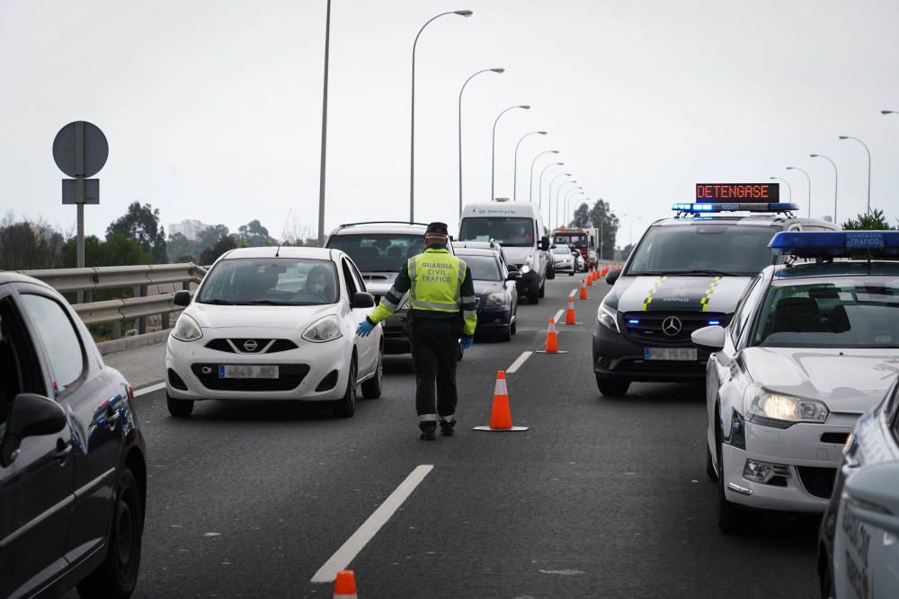 La Guardia Civil incrementa los controles de tráfico en Málaga
