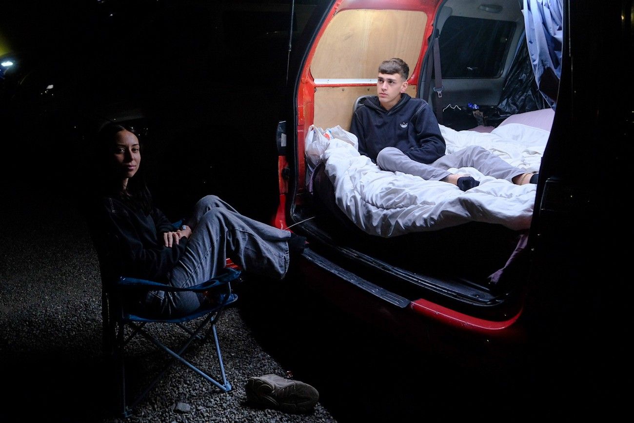 Acampada en el Rally Islas Canarias