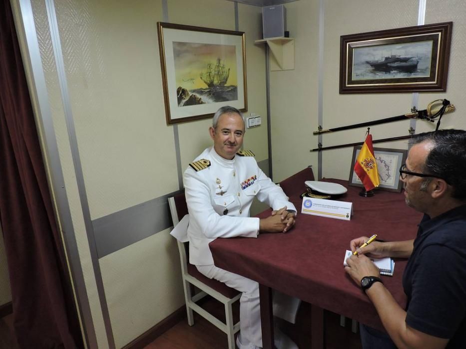 Jornada de puertas abiertas en Águilas con la Armada