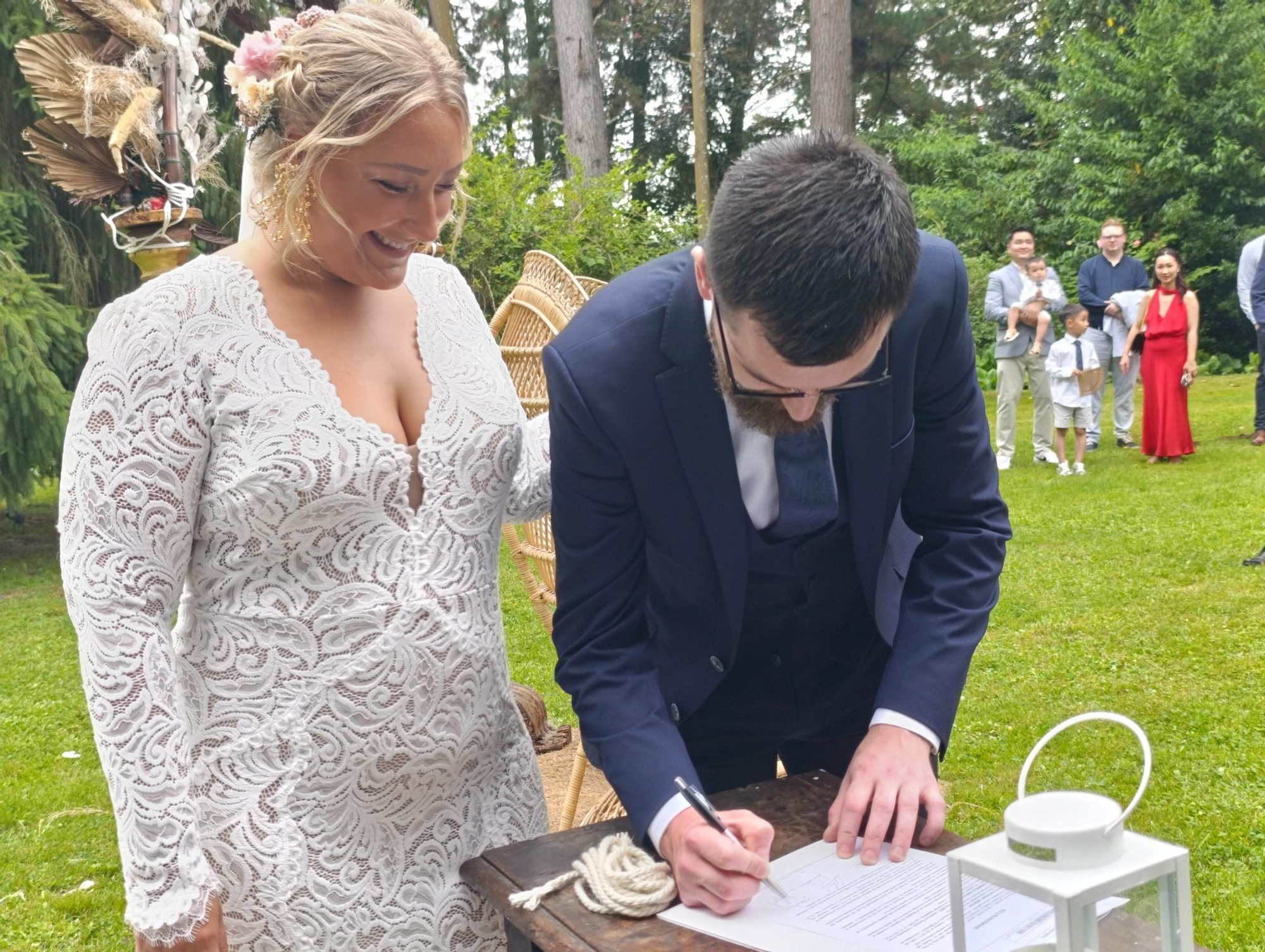 La boda más internacional de Llanera