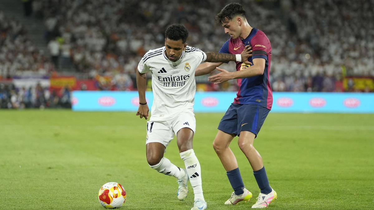 Real Madrid - Atl¨¦tico de Madrid: El gol de Rodrygo