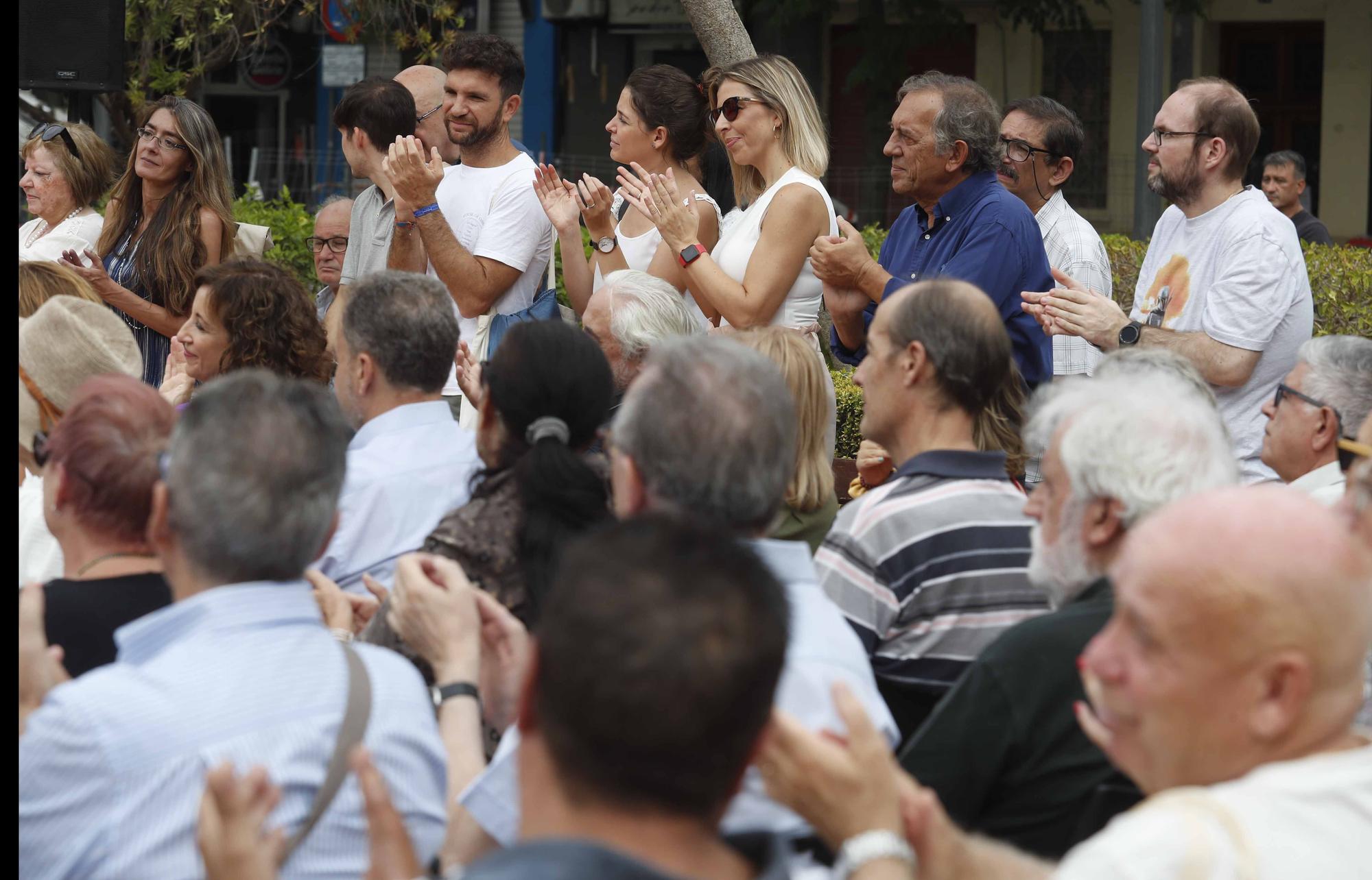 Presentación de la candidatura de Sandra Gómez a las primarias del PSPV