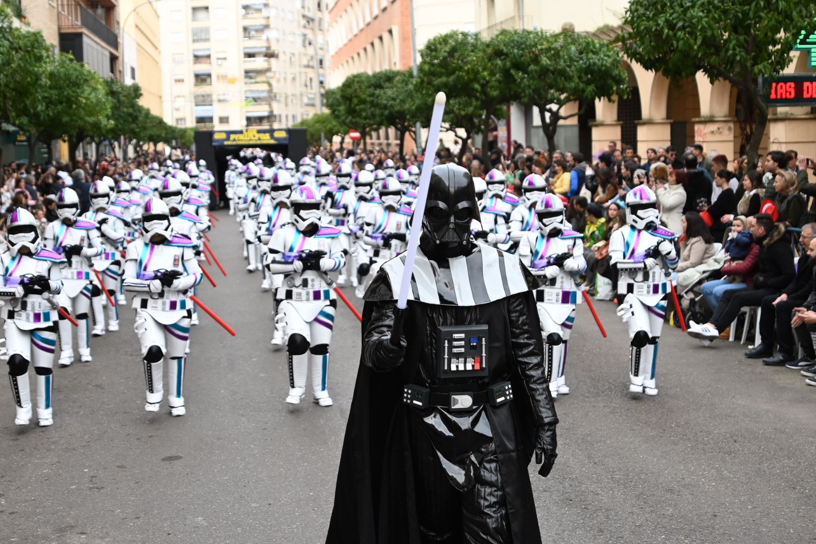 Desfile de comparsas del Carnaval de Badajoz