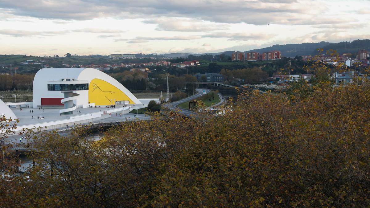 Una vista del Centro Niemeyer