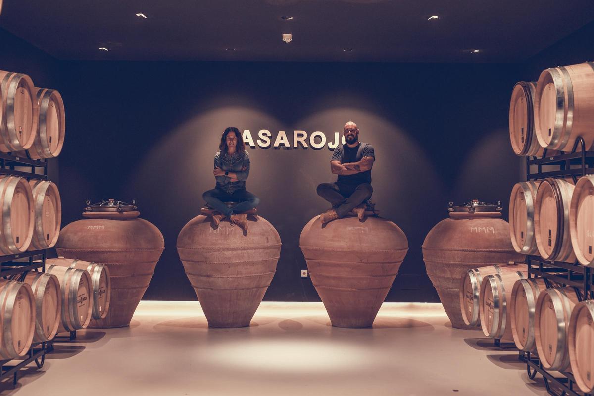 Laura y José Luis - Bodegas Casa Rojo