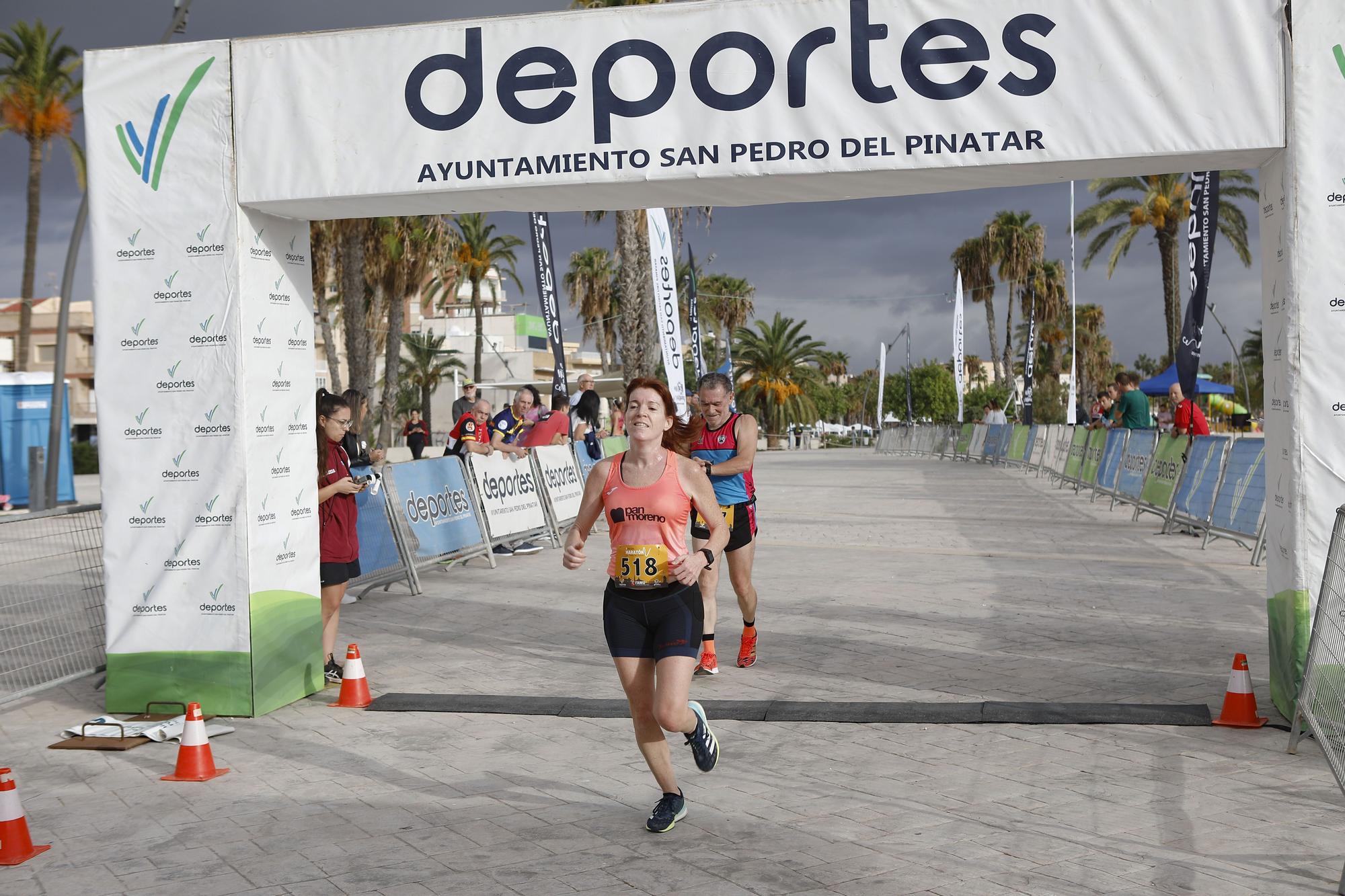 La media maratón Paraíso Salado de San Pedro del Pinatar, en imágenes