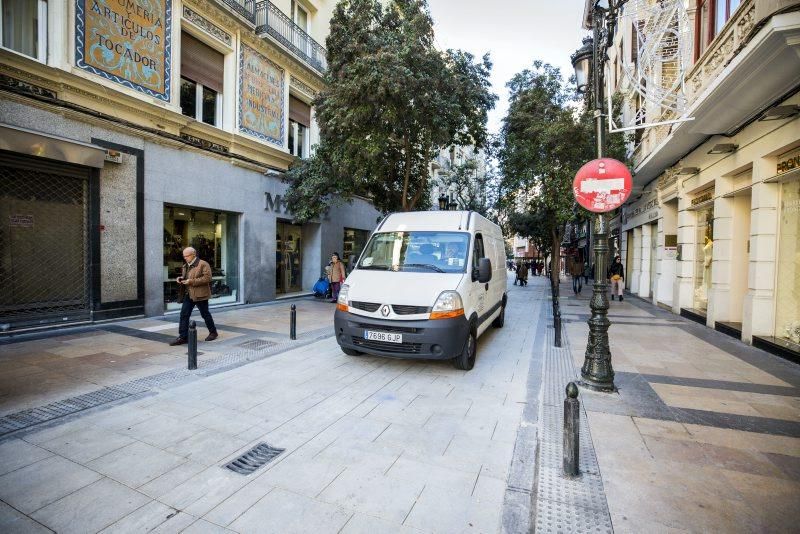 La calle Don Jaime se reabre al tráfico rodado