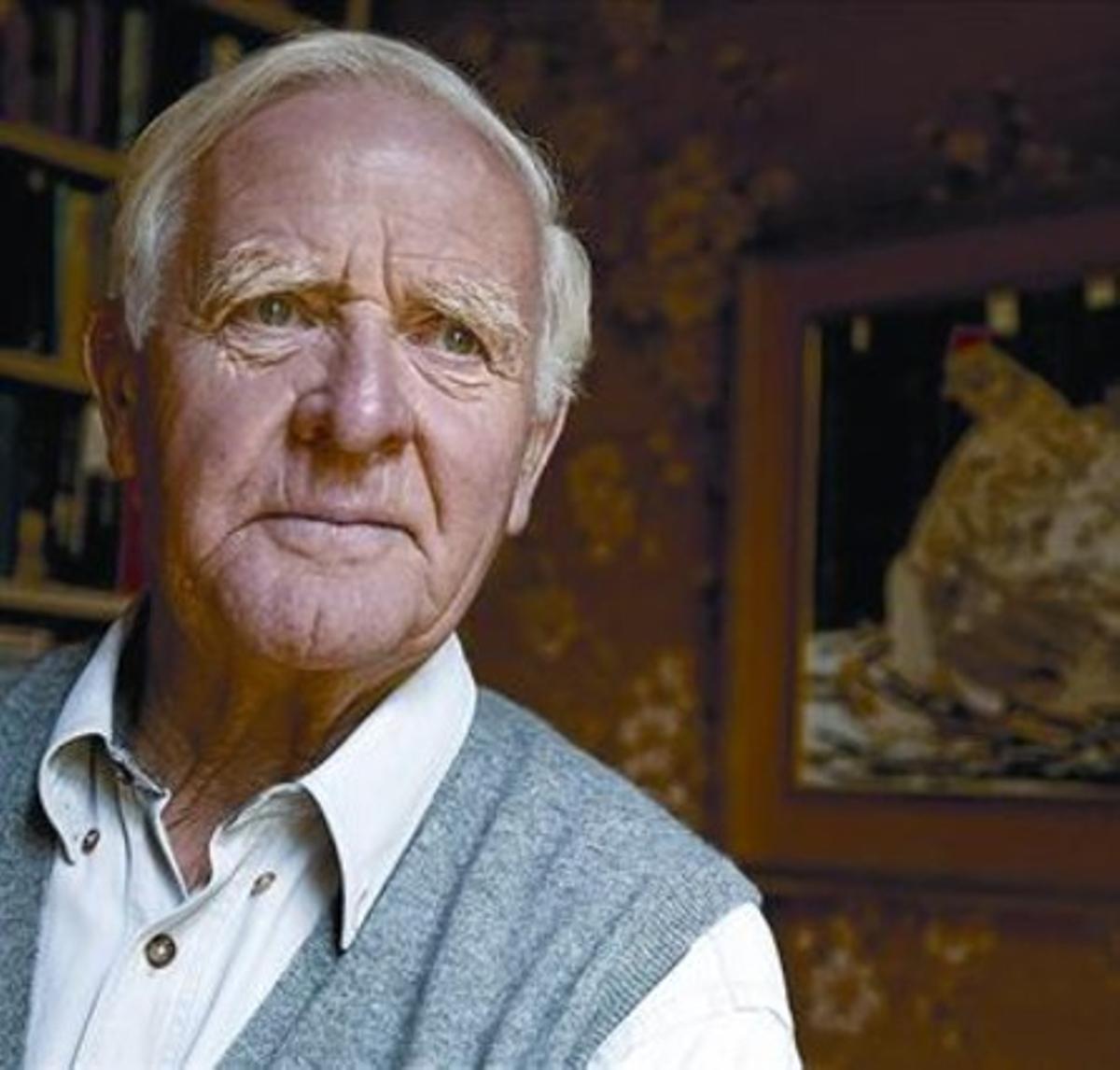 L’escriptor britànic de novel·les d’intriga internacional John le Carré.