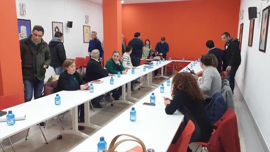 Reunión de la ejecutiva del PSOE