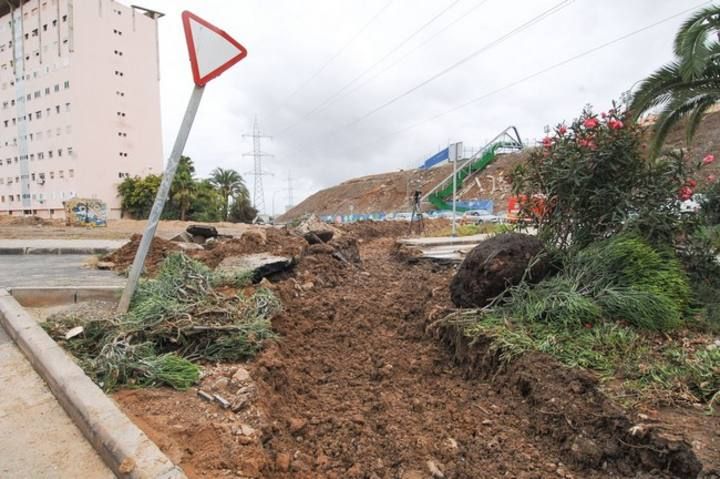 DIA DESPUES DE LA TROMBA DE AGUA