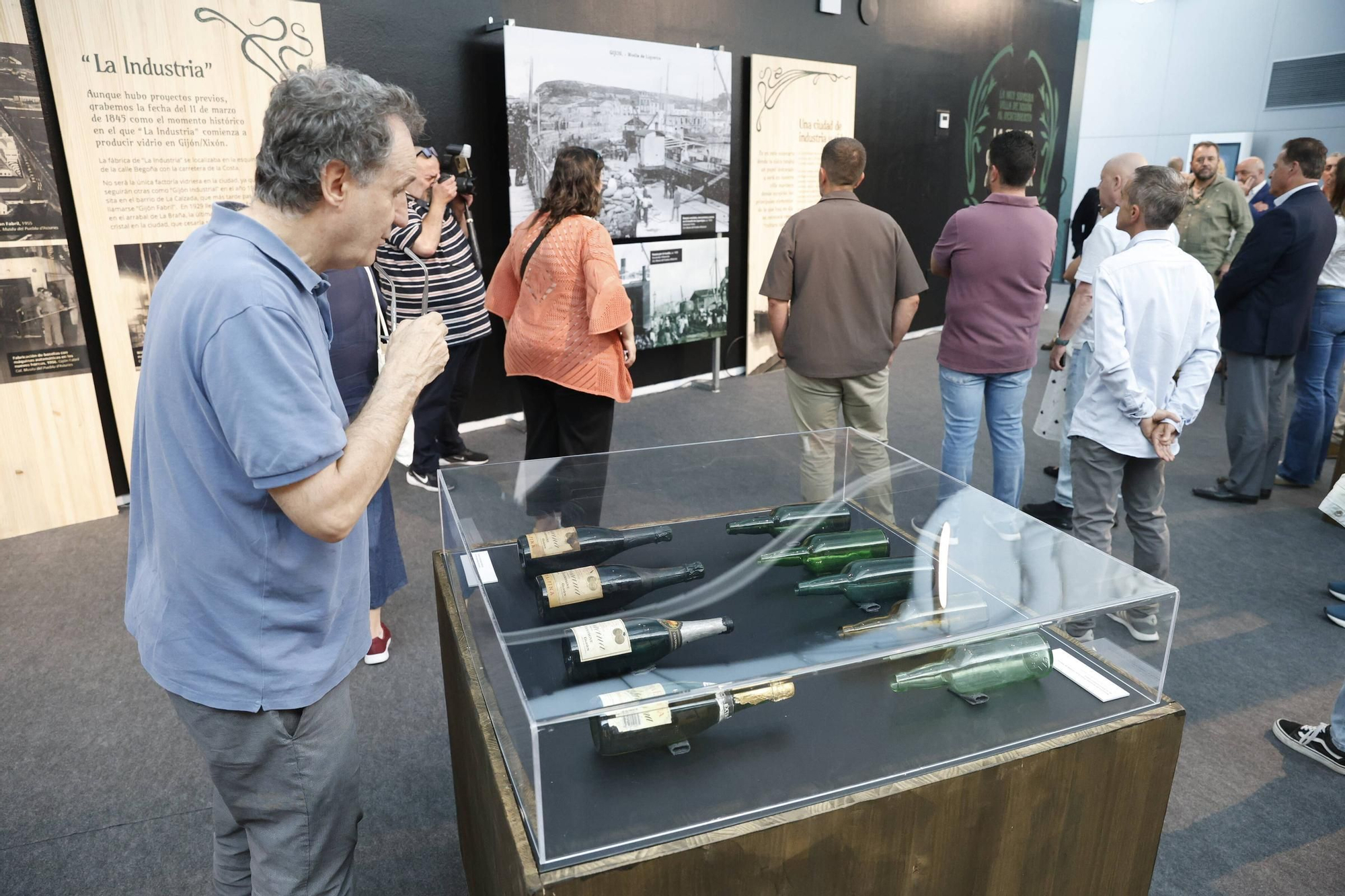 Gijón escancia su historia sidrera en la Feria de Muestras: así es el stand del Ayuntamiento (en imágenes)