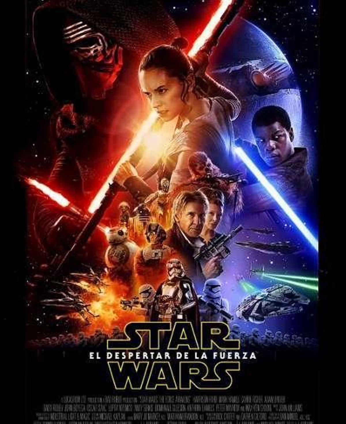 La nueva entrega de "Star Wars" se convierte en la "madre" de todos los estrenos