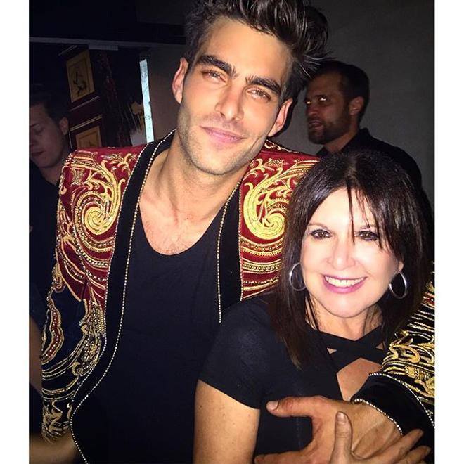 Loles León en el cumpleaños de Jon Kortajarena