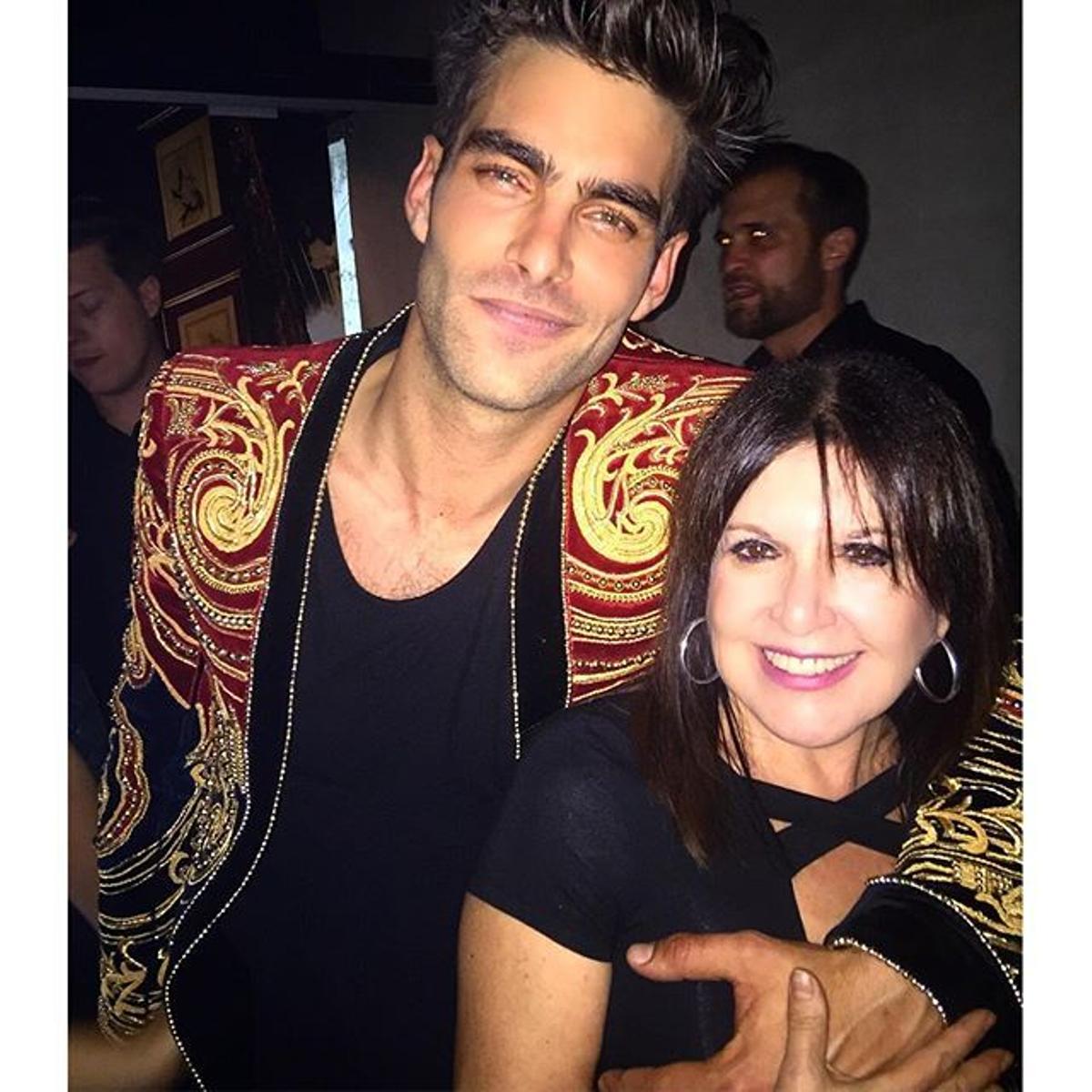 Loles León en el cumpleaños de Jon Kortajarena