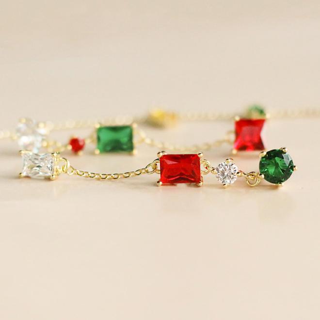 Collar con piedras de colores, de Luxenter